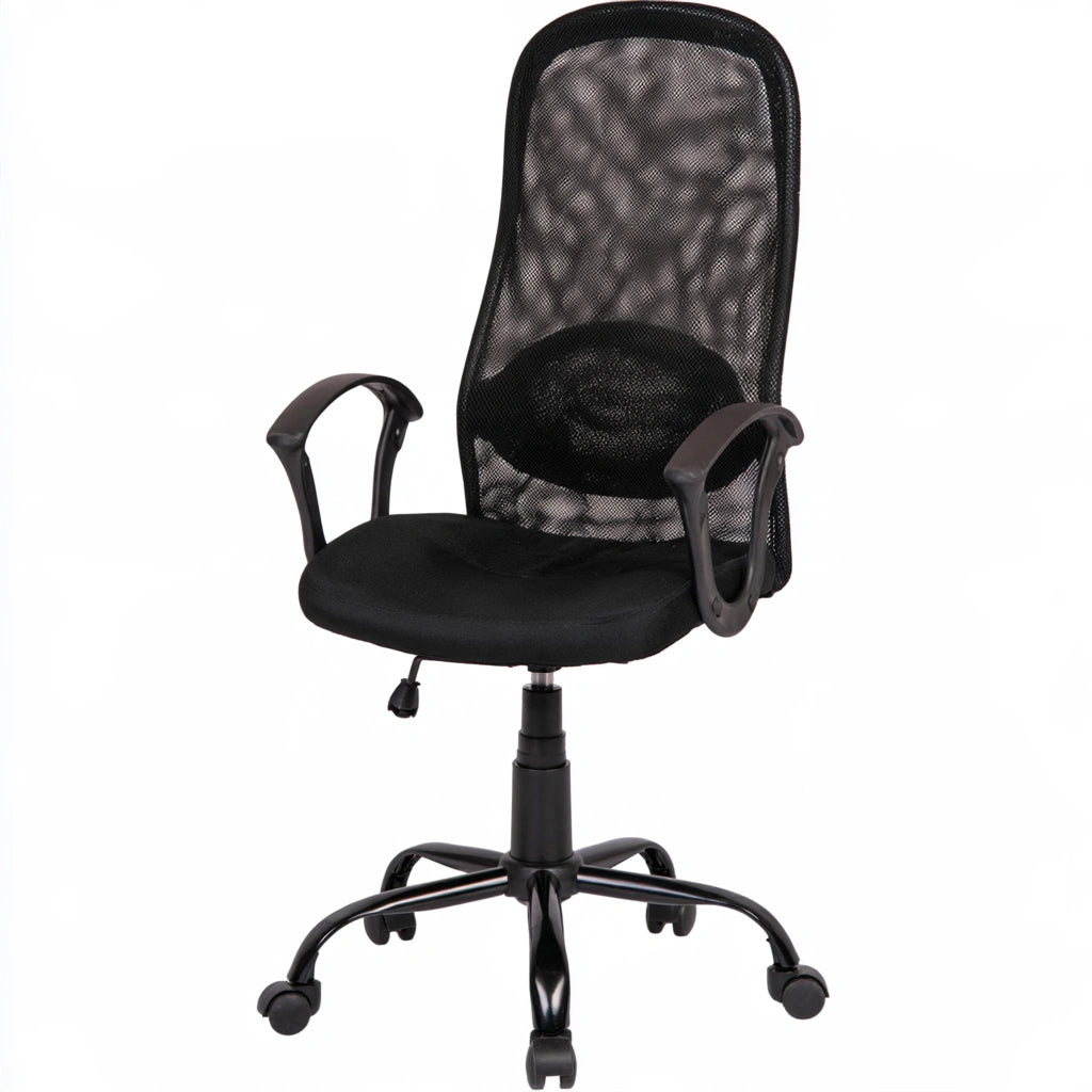 Jastira ergonomic office chair with black mesh backrest and adjustable features, ideal for comfortable workspace seating.