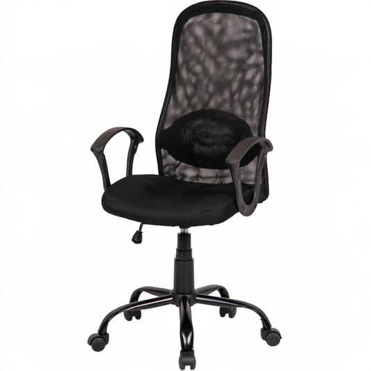 Jastira ergonomic office chair with black mesh backrest and adjustable features, ideal for comfortable workspace seating.
